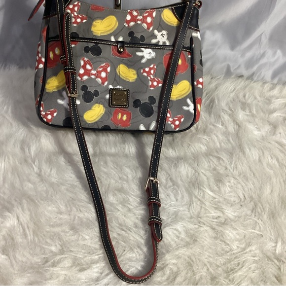 Dooney & Bourke x Disney Mickey Mouse Body Parts Crossbody Shoulder Bag - Picture 10 of 11